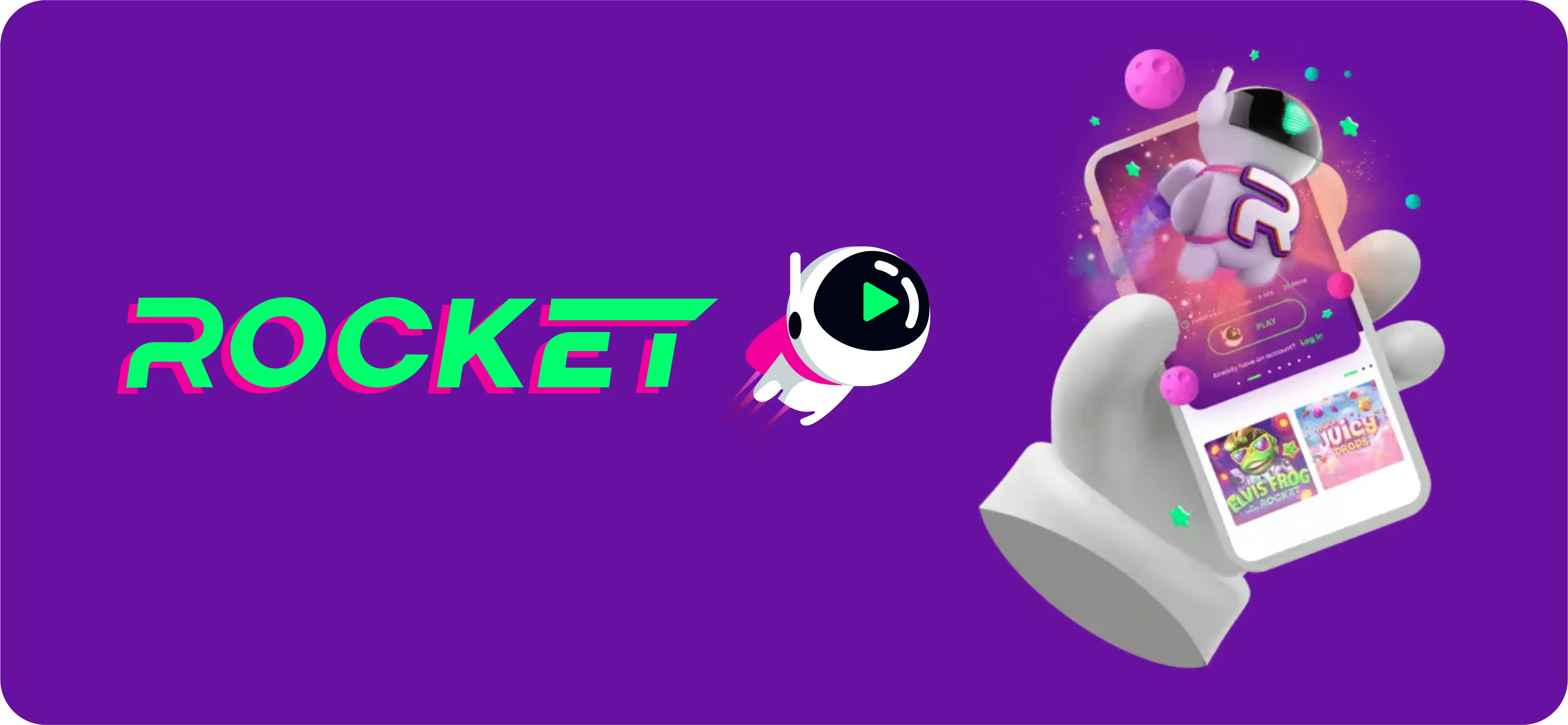 Rocket Casino App Screenshot